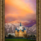 Provo City Center Temple - Colored Sky