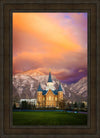 Provo City Center Temple - Colored Sky