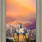 Provo City Center Temple - Colored Sky