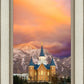 Provo City Center Temple - Colored Sky