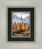 Provo City Center Temple - Snowy Mountains