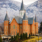 Provo City Center Temple - Snowy Mountains