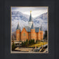 Provo City Center Temple - Snowy Mountains