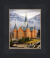 Provo City Center Temple - Snowy Mountains