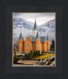 Provo City Center Temple - Snowy Mountains