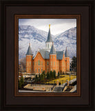 Provo City Center Temple - Snowy Mountains