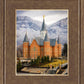 Provo City Center Temple - Snowy Mountains