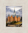 Provo City Center Temple - Snowy Mountains