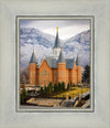 Provo City Center Temple - Snowy Mountains