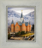 Provo City Center Temple - Snowy Mountains