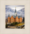 Provo City Center Temple - Snowy Mountains