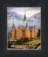 Provo City Center Temple - Snowy Mountains