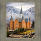 Provo City Center Temple - Snowy Mountains