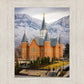 Provo City Center Temple - Snowy Mountains