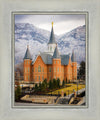 Provo City Center Temple - Snowy Mountains