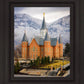 Provo City Center Temple - Snowy Mountains