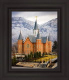 Provo City Center Temple - Snowy Mountains