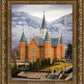 Provo City Center Temple - Snowy Mountains