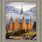 Provo City Center Temple - Snowy Mountains