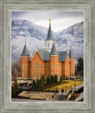 Provo City Center Temple - Snowy Mountains