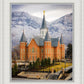 Provo City Center Temple - Snowy Mountains