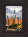 Provo City Center Temple - Snowy Mountains