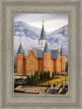 Provo City Center Temple - Snowy Mountains