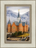 Provo City Center Temple - Snowy Mountains