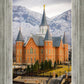 Provo City Center Temple - Snowy Mountains