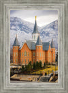 Provo City Center Temple - Snowy Mountains