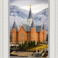 Provo City Center Temple - Snowy Mountains