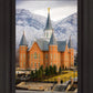 Provo City Center Temple - Snowy Mountains