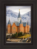 Provo City Center Temple - Snowy Mountains