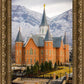 Provo City Center Temple - Snowy Mountains