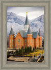 Provo City Center Temple - Snowy Mountains