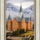 Provo City Center Temple - Snowy Mountains