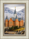 Provo City Center Temple - Snowy Mountains