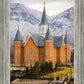 Provo City Center Temple - Snowy Mountains