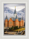 Provo City Center Temple - Snowy Mountains