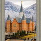 Provo City Center Temple - Snowy Mountains
