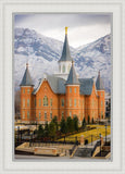 Provo City Center Temple - Snowy Mountains