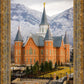 Provo City Center Temple - Snowy Mountains