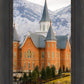 Provo City Center Temple - Snowy Mountains