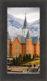 Provo City Center Temple - Snowy Mountains