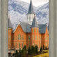 Provo City Center Temple - Snowy Mountains