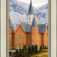 Provo City Center Temple - Snowy Mountains