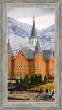 Provo City Center Temple - Snowy Mountains