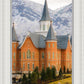Provo City Center Temple - Snowy Mountains
