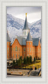 Provo City Center Temple - Snowy Mountains