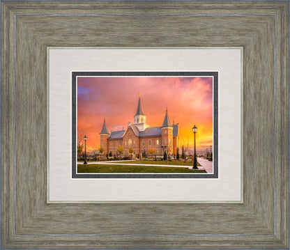 Provo City Center Temple - Fall Sunset